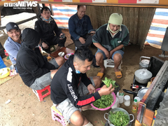 Lạng Sơn tiếp tục dừng nhận xe chở hoa quả tươi lên cửa khẩu