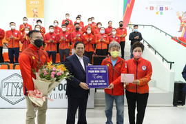 Thủ tướng: 'VĐV Việt Nam dự SEA Games cần thể hiện vai trò sứ giả hòa bình'