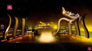 Video: Hoành tráng với màn trình diễn rồng bay tại Lễ khai mạc SEA Games 31