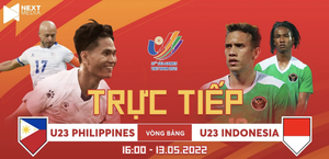 Trực tiếp bóng đá U23 Indonesia vs U23 Philippines, bảng A SEA Games 31