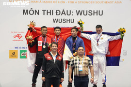 Wushu 'gặt vàng' cho thể thao Việt Nam tại SEA Games 31