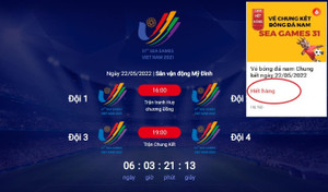 Gần 2 vạn vé xem trận chung kết bóng đá SEA Games 31 được vét sạch