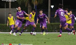 U23 Việt Nam đẩy cao cường độ tập luyện 