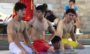 Ngắm dàn 'nam thần' U23 Việt Nam khoe thân hình 6 múi