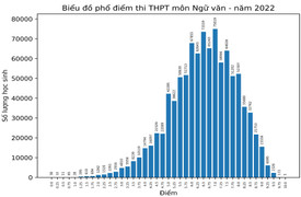 Hơn 15.000 thí sinh đạt điểm 9 trở lên môn Văn thi tốt nghiệp THPT 2022 