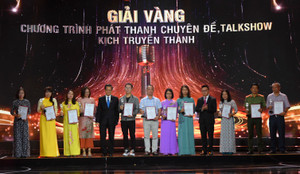 Hình ảnh ấn tượng bế mạc Liên hoan Phát thanh toàn quốc lần thứ XV năm 2022