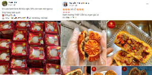'Chợ mạng' ào ạt xả hàng bánh trung thu giá rẻ