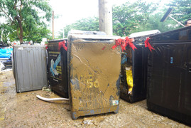 Nghĩa trang lớn nhất Đà Nẵng tan hoang sau trận mưa lịch sử