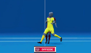 Công nghệ bắt việt vị lần đầu xuất hiện ở World Cup tước bàn thắng của Ecuador