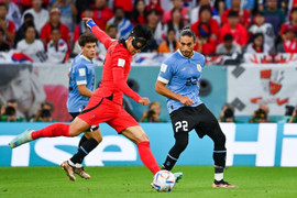 Kết quả bóng đá Uruguay 0-0 Hàn Quốc: Cột dọc, xà ngang cứu thua