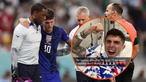 Ghi bàn chưa kịp ăn mừng, người hùng đội tuyển Mỹ vào thẳng bệnh viện