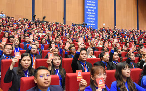 Chân dung Bí thư thứ nhất Trung ương Đoàn khóa XII Bùi Quang Huy