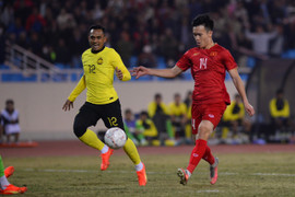 Trực tiếp bóng đá Việt Nam 3-0 Malaysia: Hoàng Đức ghi bàn