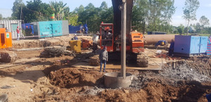 Bé trai lọt xuống trụ bê tông sâu 35m ở Đồng Tháp: Đang tiếp cận trụ thứ 3