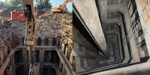 Bé trai lọt xuống trụ bê tông sâu 35m ở Đồng Tháp: Đang tiếp cận trụ thứ 3