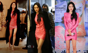 Lộ ảnh chưa chỉnh sửa không như mơ của mỹ nhân sở hữu đôi chân đẹp nhất Cbiz