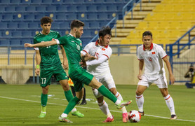 Nhận 2 thẻ đỏ, U23 Việt Nam thua U23 Iraq