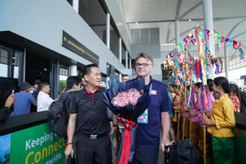 U22 Việt Nam đến Campuchia, sớm bắt nhịp tập luyện