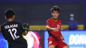 U22 Việt Nam tâm lý chưa tốt, thiếu gắn kết ở trận thắng U22 Lào