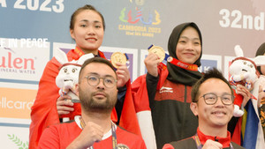 Tranh cãi đến suýt đánh nhau với đội Việt Nam, VĐV Indonesia đòi được HCV