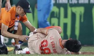 Ngôi sao nội bị chấn thương, HLV đội Công an Hà Nội nói gì?