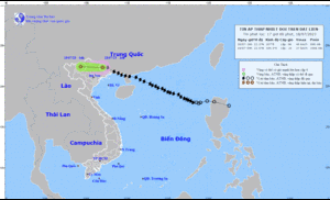Lý giải nguyên nhân bão số 1 đi lệch so với những dự báo trước đó