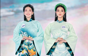 Hoa hậu Ý Nhi tinh khôi, quyến rũ với đầm trắng