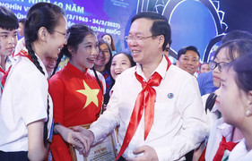 Lãnh đạo tỉnh Bắc Kạn dự Lễ khai giảng năm học mới 2023-2024