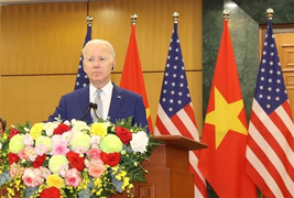 Tổng thống Joe Biden đăng thông điệp ý nghĩa sau chuyến thăm Việt Nam