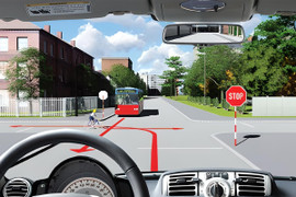 Tài xế xử lý thế nào khi gặp biển báo 'STOP'?