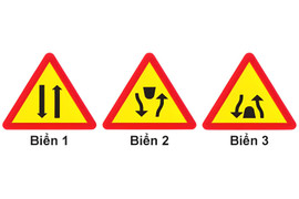 Biển nào báo hiệu kết thúc đường đôi?