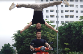 Chồng đầu lái xe trong clip quảng cáo, Quốc Cơ - Quốc Nghiệp xin lỗi khán giả