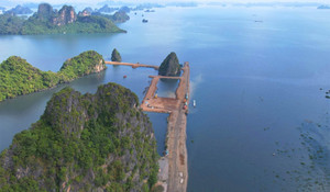 Phạt 125 triệu đồng chủ đầu tư dự án đe doạ môi trường vùng đệm vịnh Hạ Long