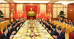 Tổng Bí thư nói chuyện cùng nhân sĩ hữu nghị và thế hệ trẻ Việt Nam - Trung Quốc