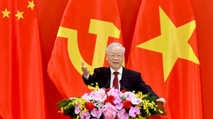 Tổng Bí thư nói chuyện cùng nhân sĩ hữu nghị và thế hệ trẻ Việt Nam - Trung Quốc