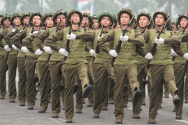 Hơn 3.000 chiến sĩ tái hiện khí thế hào hùng của Chiến thắng Điện Biên Phủ