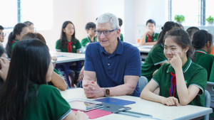 Lịch trình bận rộn của CEO Tim Cook trong hai ngày đến Việt Nam