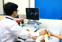 Bé 4 tháng tuổi bị dị tật tim hiếm gặp khi có 3 buồng nhĩ trái