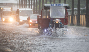 Cảnh báo dông sét, mưa đá ở Nam Bộ trong tối nay 3/5
