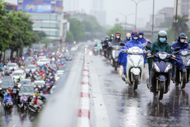 Miền Bắc mưa lớn trong hai ngày