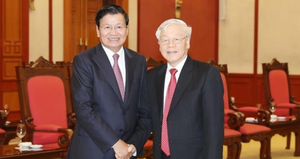 Lào tuyên bố Quốc tang tưởng niệm Tổng Bí thư Nguyễn Phú Trọng