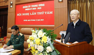 Bộ trưởng Bộ Quốc phòng: Noi gương Tổng Bí thư, toàn quân quyết tâm hoàn thành xuất sắc mọi nhiệm vụ