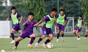 U16 Việt Nam chốt danh sách sang Trung Quốc đá giao hữu