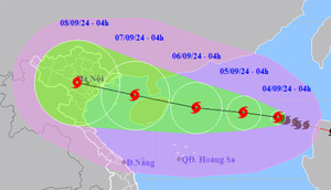 Khi nào bão số 3 đi vào vịnh Bắc Bộ?