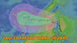 Vì sao bão Yagi liên tục tăng cấp sau 2 ngày, tiệm cận mức siêu bão?