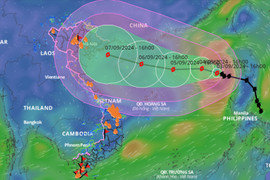 Yagi là cơn bão mạnh nhất đổ bộ miền Bắc trong 10 năm qua