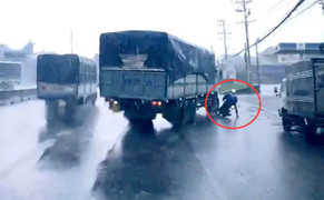 Khởi tố tài xế xe tải cán 2 lần qua người đàn ông ở Đồng Nai