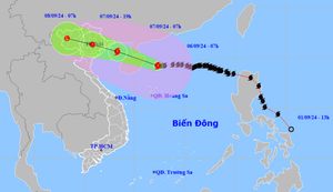 Tin bão số 3 - siêu bão Yagi mới nhất 6/9 và dự báo thời tiết Hà Nội 10 ngày tới