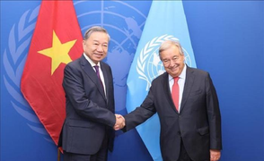 Tổng Bí thư, Chủ tịch nước Tô Lâm gặp Tổng Thư ký Liên hợp quốc