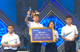 Nam sinh Huế vô địch Đường lên đỉnh Olympia 2024